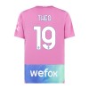 Original Fußballtrikot AC Mailand Theo 19 Ausweichtrikot 2023-24 Für Herren